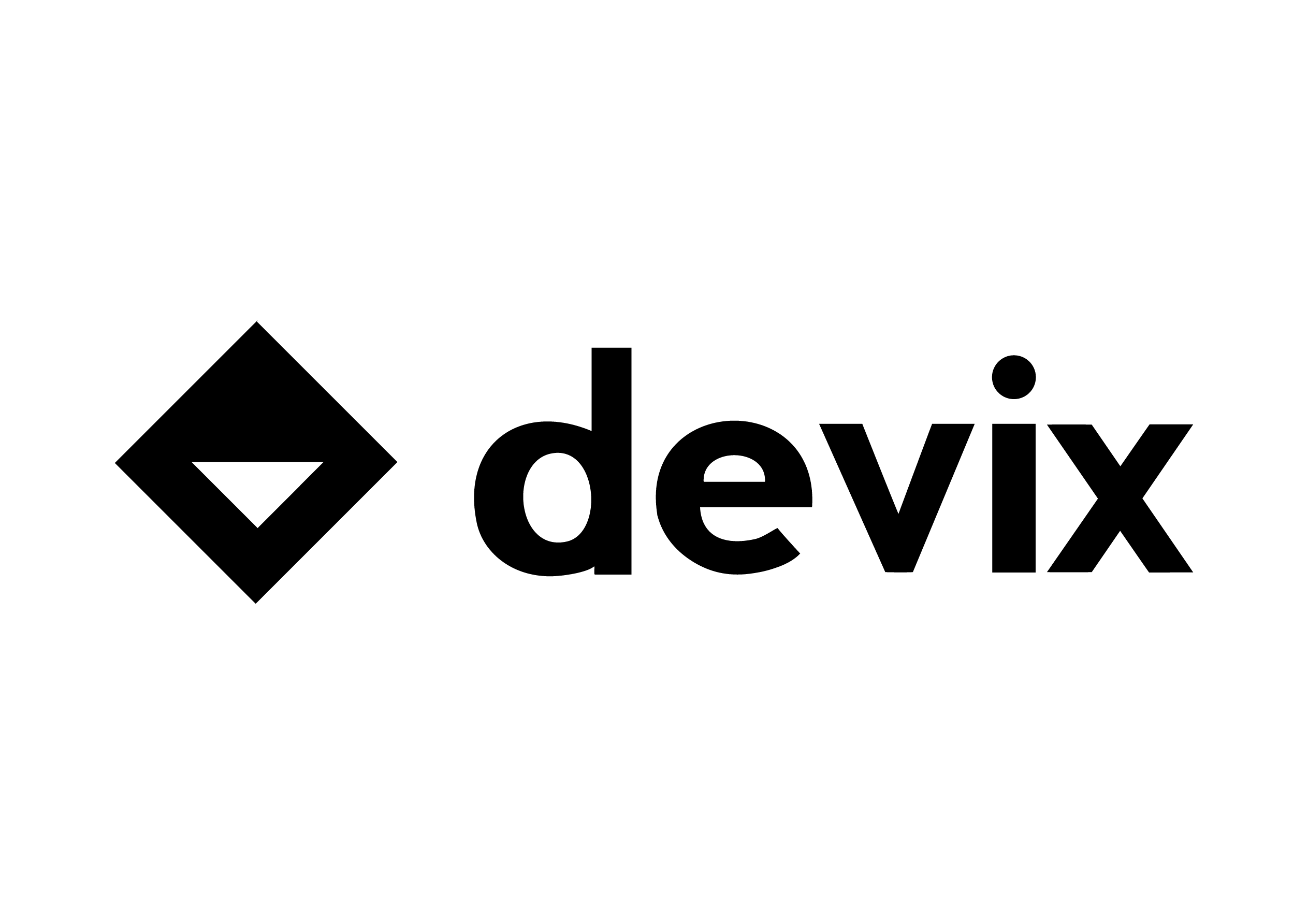 Devix logo preto