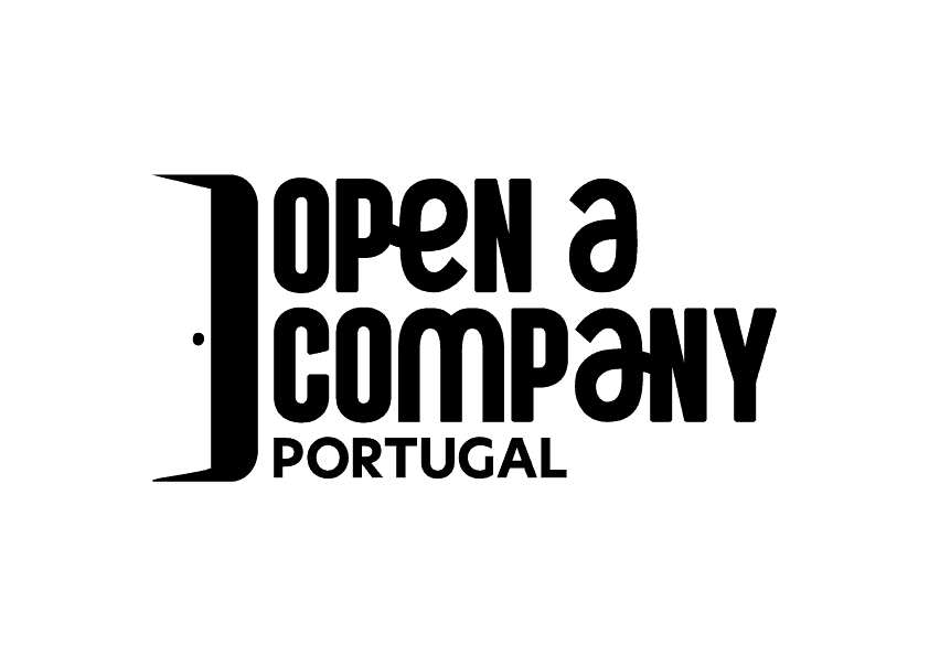 Open a Company logo preto